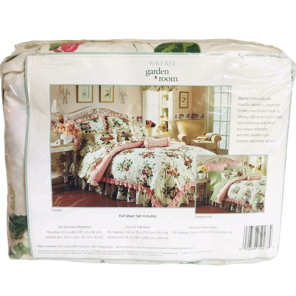 Waverly Bedding | Waverly Garden Room Full Size Floral Sheet Set | Poshmark